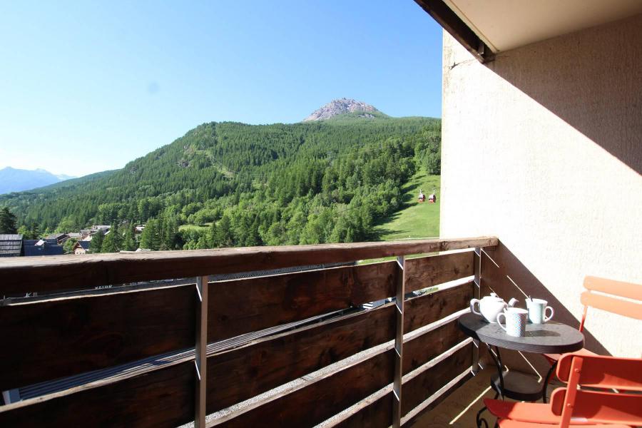 Vakantie in de bergen Studio bergnis 4 personen (710) - Résidence le Serre d'Aigle - Serre Chevalier - Balkon