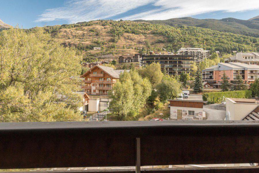 Urlaub in den Bergen Studio Schlafnische 4 Personen (505) - Résidence le Serre d'Aigle - Serre Chevalier - Terrasse