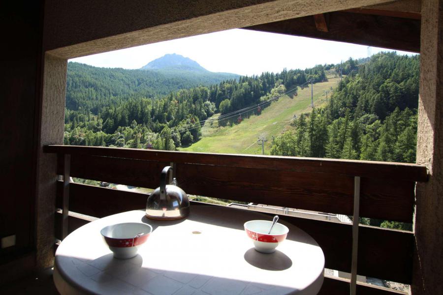 Urlaub in den Bergen Studio Schlafnische 4 Personen (707) - Résidence le Serre d'Aigle - Serre Chevalier - Balkon