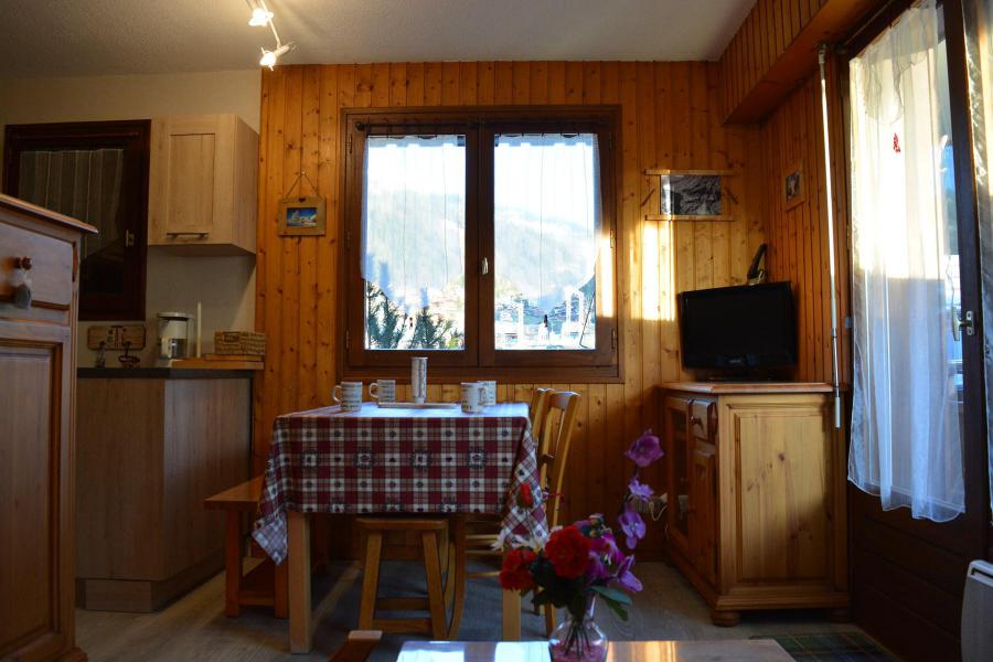 Каникулы в горах Квартира студия кабина для 4 чел. (D0) - Résidence le Sherpa - Le Grand Bornand - Салон