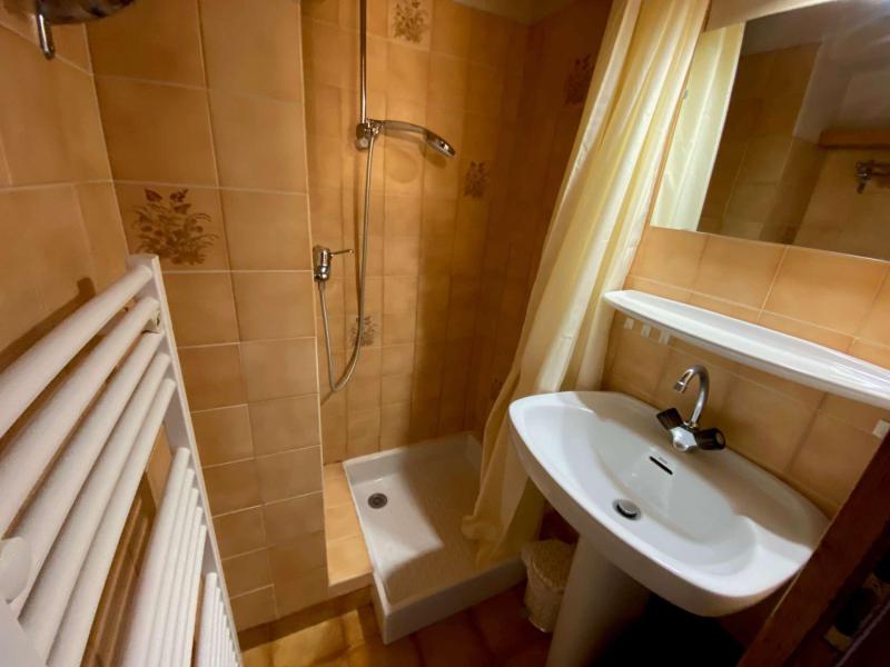 Holiday in mountain resort Studio cabin mezzanine 5 people (D2) - Résidence le Sherpa - Le Grand Bornand - Shower room