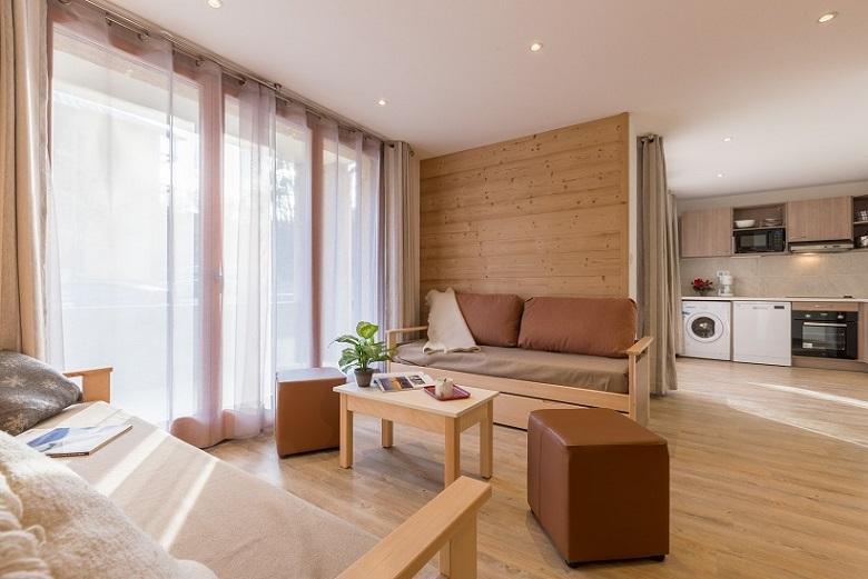 Vacanze in montagna Appartamento 3 stanze con alcova per 8 persone (02) - Résidence le Signal du Prorel - Serre Chevalier - Soggiorno