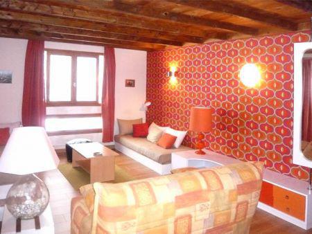 Каникулы в горах Апартаменты 2 комнат 6 чел. (332) - Résidence le Silhourais - Les Orres - Салон