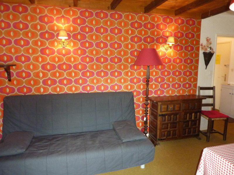 Vakantie in de bergen Appartement 2 kamers 6 personen (336) - Résidence le Silhourais - Les Orres - Woonkamer
