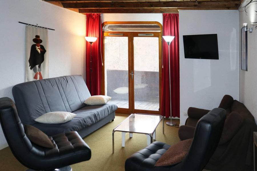 Vakantie in de bergen Appartement 2 kamers 6 personen (338) - Résidence le Silhourais - Les Orres - Woonkamer