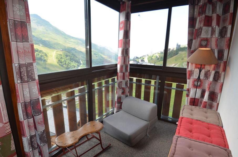 Vacaciones en montaña Apartamento 3 piezas para 5 personas (2604) - Résidence le Ski Soleil - Les Menuires - Terraza