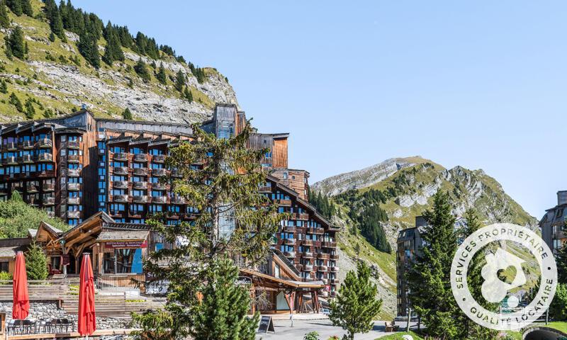 Urlaub in den Bergen Studio für 4 Personen (Sélection 23m²) - Résidence Le Snow - MH - Avoriaz - Draußen im Sommer