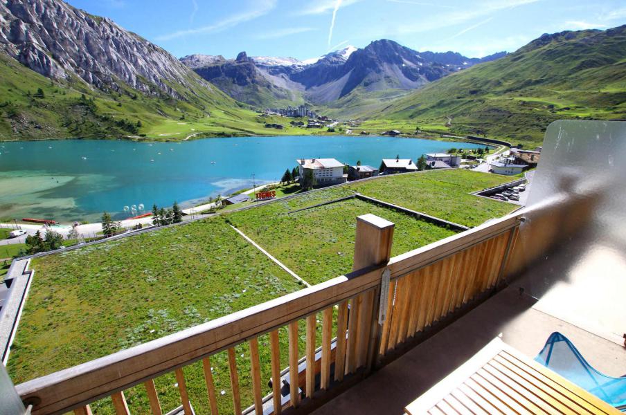 Wakacje w górach Apartament 3 pokojowy 7 osób (73BP) - Résidence le Soleil - Tignes - Taras