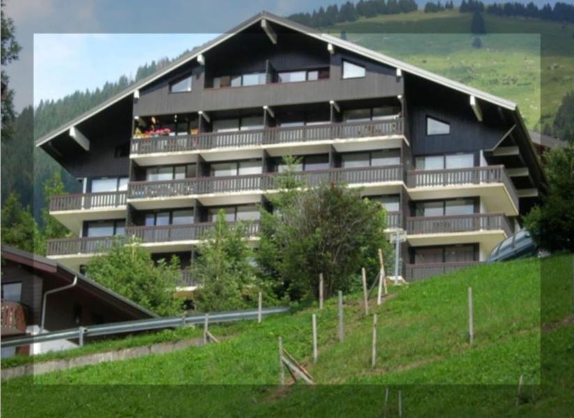 Skiverleih 3-Zimmer-Appartment für 6 Personen - Résidence le Soli - Châtel - Draußen im Sommer