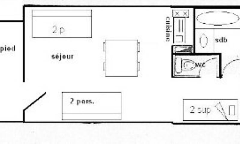 Alquiler al esquí Estudio para 4 personas (24m²) - Résidence le Squaw Valley - Maeva Home - La Plagne - Verano