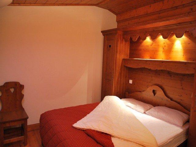 Urlaub in den Bergen 4 Zimmer Maisonettewohnung für 6 Personen (B16) - Résidence le St Bernard - Les Arcs - Schlafzimmer