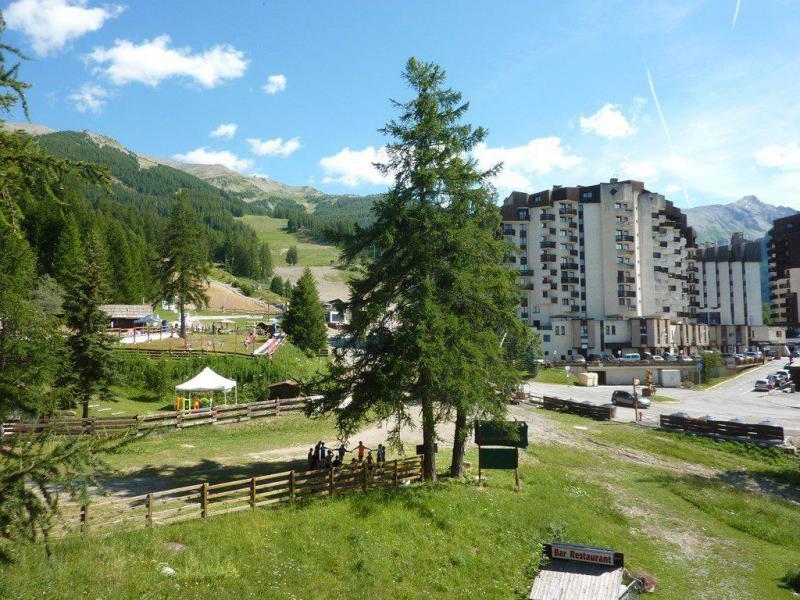 Ski verhuur Appartement 2 kamers bergnis 6 personen (300) - Résidence le Sunny Snow - Les Orres - Buiten zomer