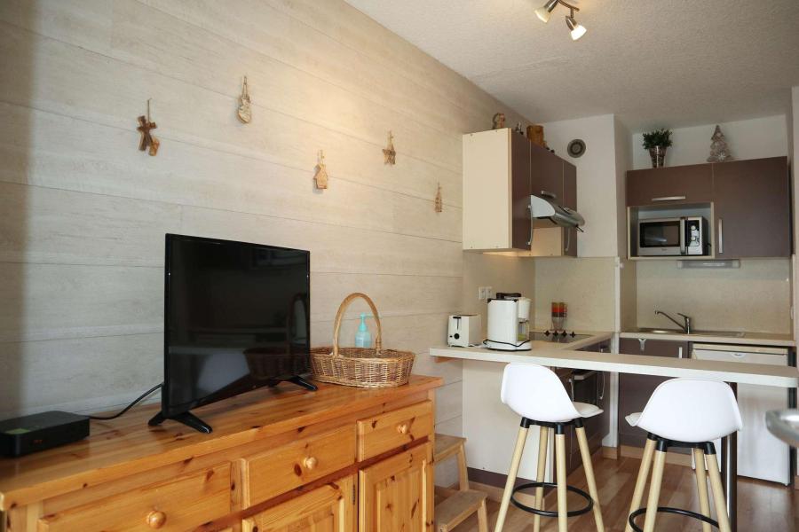 Vakantie in de bergen Studio bergnis 4 personen (318) - Résidence le Sunny Snow - Les Orres - Woonkamer