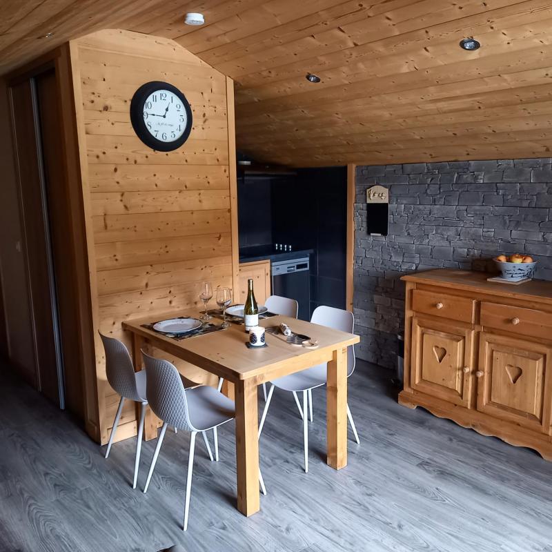 Vacances en montagne Studio cabine 4 personnes - Résidence le Tardevant - Le Grand Bornand - Coin repas