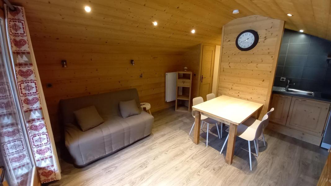 Vacances en montagne Studio cabine 4 personnes - Résidence le Tardevant - Le Grand Bornand - Séjour