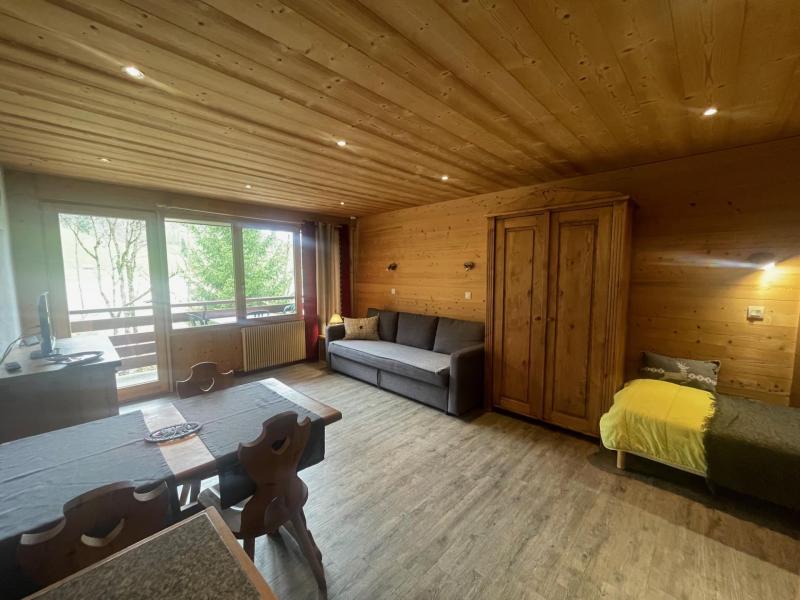 Urlaub in den Bergen Studio Schlafnische 3 Personen (1681) - Résidence le Tardevant - Le Grand Bornand - Wohnzimmer