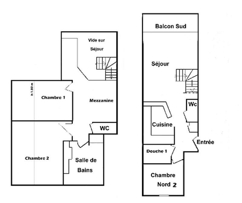 Каникулы в горах Апартаменты 4 комнат 8 чел. (TAV027) - Résidence le Tavaillon - Les Saisies - квартира