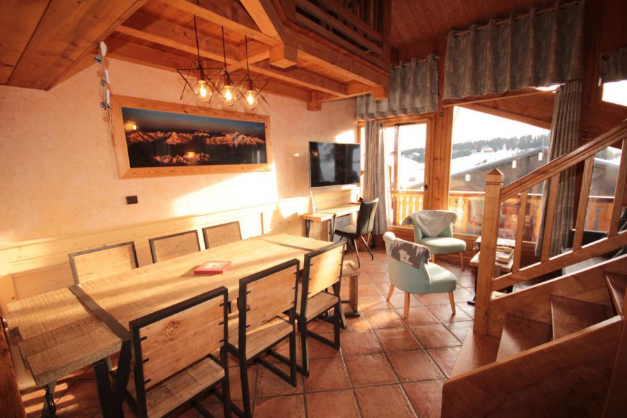 Holiday in mountain resort 4 room apartment 8 people (TAV027) - Résidence le Tavaillon - Les Saisies - Dining area