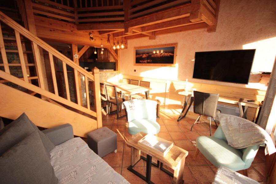 Holiday in mountain resort 4 room apartment 8 people (TAV027) - Résidence le Tavaillon - Les Saisies - Living room