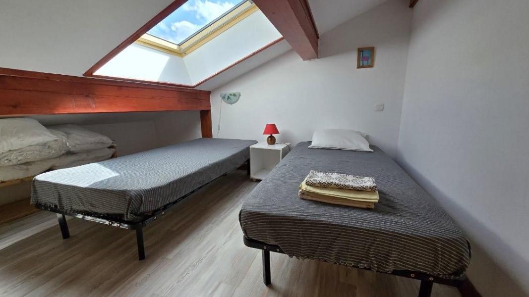 Urlaub in den Bergen Wohnung 2 Mezzanine Zimmer 6 Leute (024) - Résidence le Tavaillon - Les Saisies - Wohnzimmer