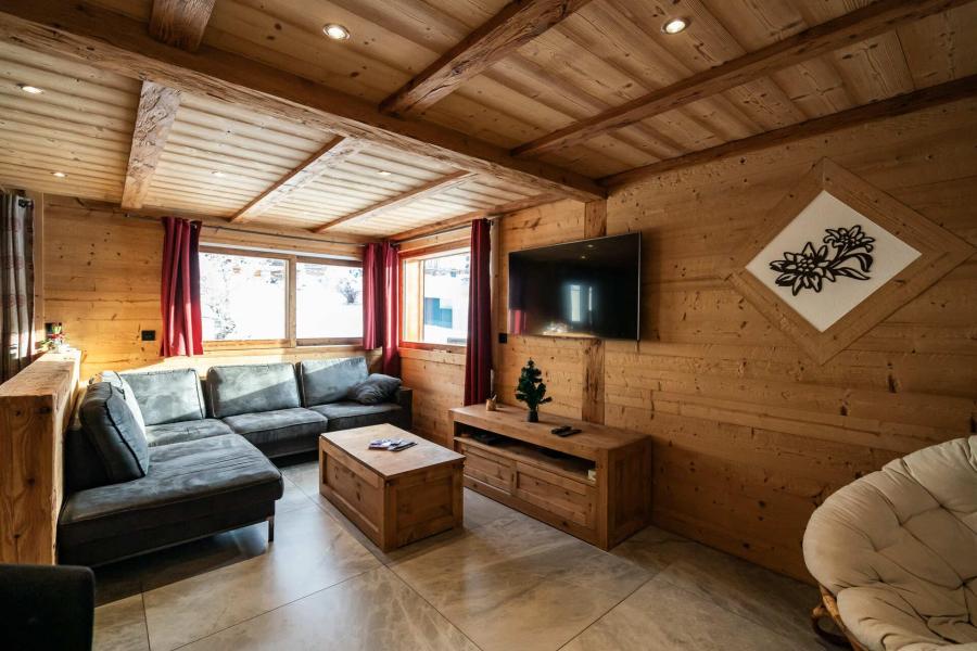 Holiday in mountain resort 4 room apartment 8 people (TER001B) - Résidence le Terroit - Châtel - Living room