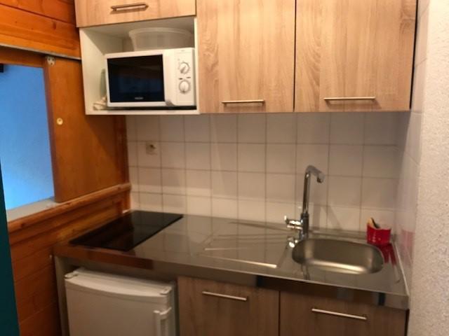 Vacances en montagne Studio 3 personnes (127) - Résidence le Thabor D - Valfréjus - Kitchenette