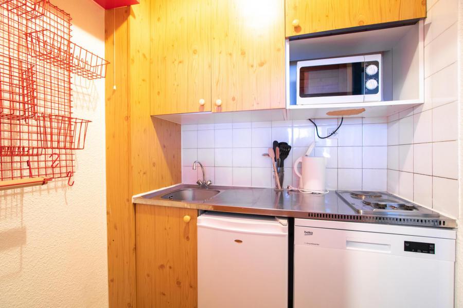 Vakantie in de bergen Studio cabine 4 personen (174) - Résidence le Thabor E - Valfréjus - Keukenblok