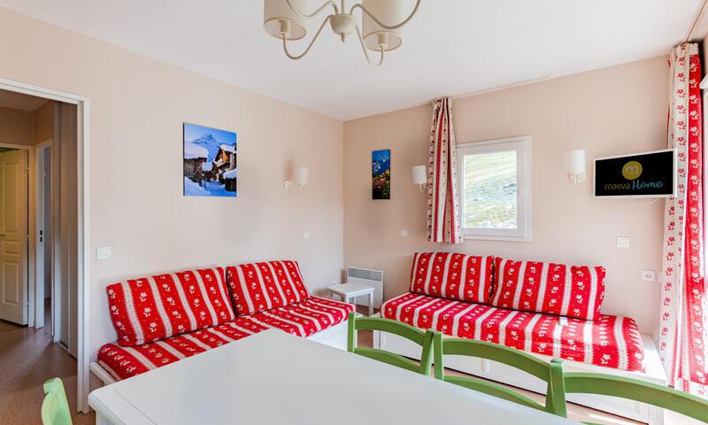 Urlaub in den Bergen 3-Zimmer-Appartment für 6 Personen (Confort 38m²) - Résidence le Thabor - Maeva Home - Valmeinier - Draußen im Sommer