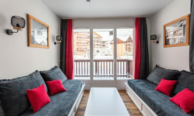 Urlaub in den Bergen 3-Zimmer-Appartment für 6 Personen (Sélection 47m²) - Résidence le Thabor - MV - Valmeinier - Draußen im Sommer