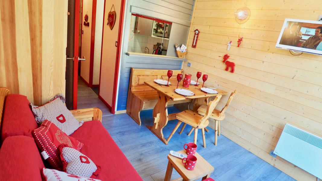 Urlaub in den Bergen Studio Schlafnische 4 Personen (C-121) - Résidence le Thabor - Valfréjus - Wohnzimmer