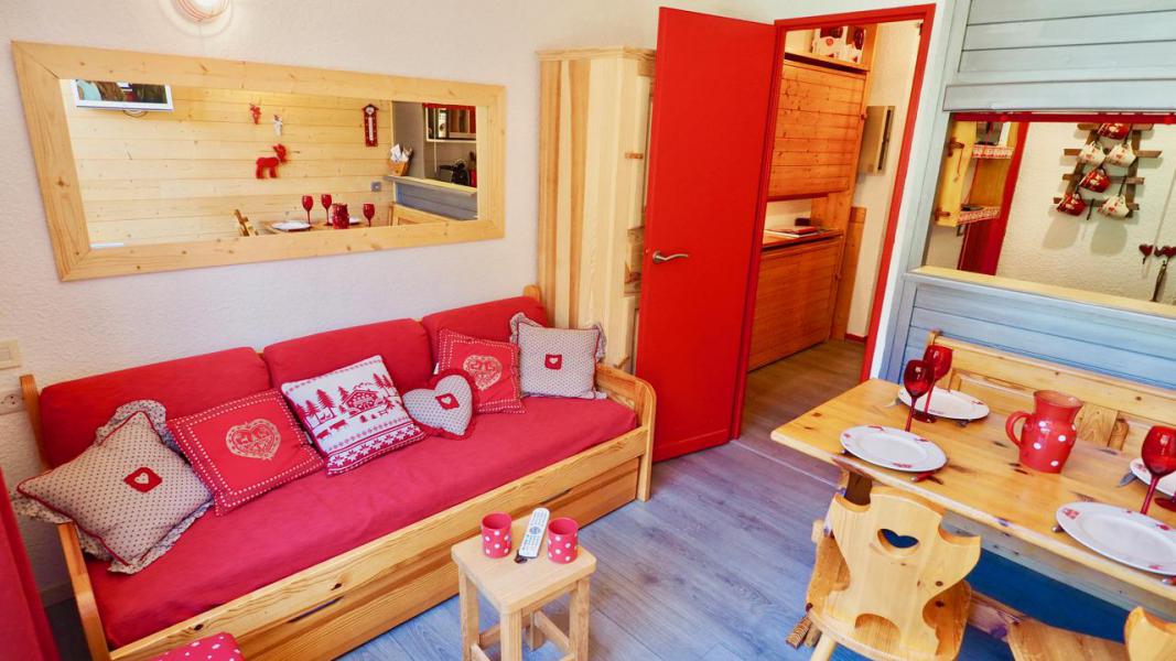Каникулы в горах Квартира студия со спальней для 4 чел. (THC-121) - Résidence le Thabor - Valfréjus - Салон