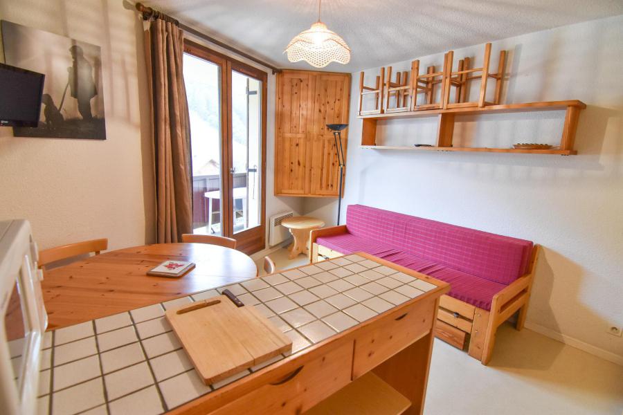 Vakantie in de bergen Studio bergnis 3 personen (18) - Résidence le Thymel - Valloire - Woonkamer