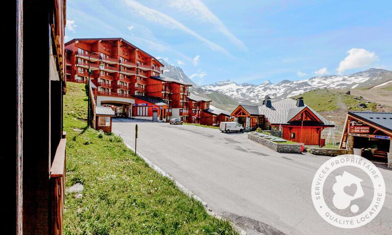 Rent in ski resort 3 room apartment 6 people (Budget 45m²) - Résidence le Tikal - Maeva Home - Val Thorens - Summer outside