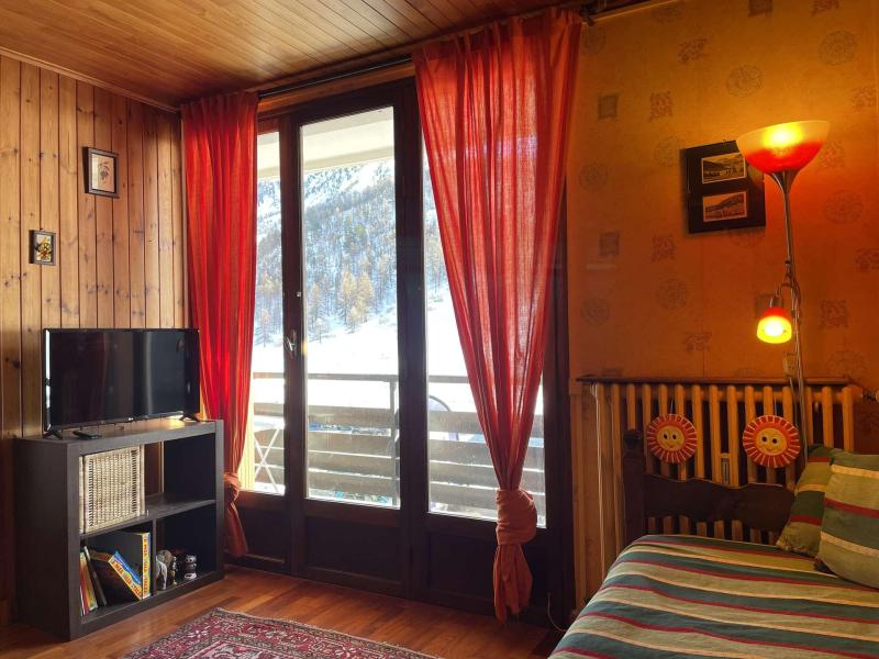 Urlaub in den Bergen 2-Zimmer-Berghütte für 6 Personen (DOV) - Résidence le Transalpin - Montgenèvre - Wohnzimmer