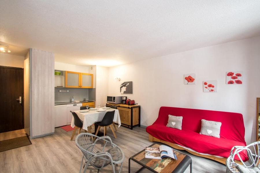 Vakantie in de bergen Appartement 2 kabine kamers 2-4 personen - Résidence le Triolet - Chamonix - Woonkamer