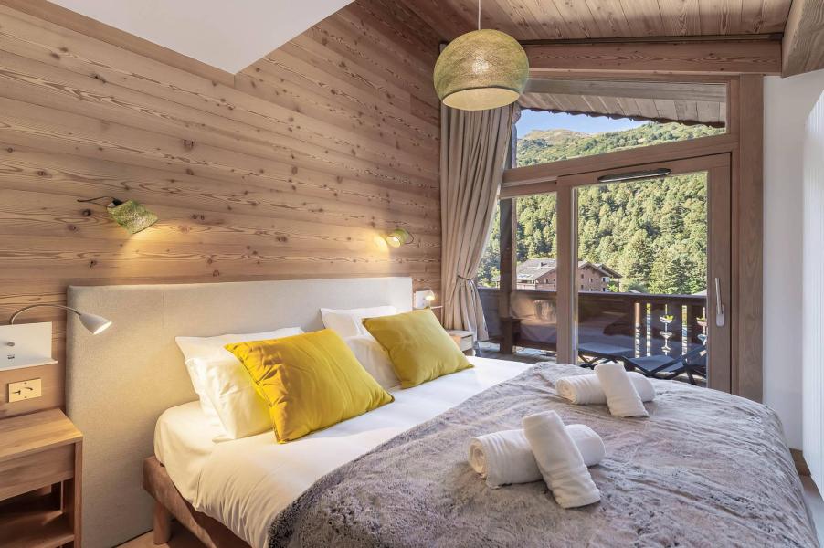 Urlaub in den Bergen 5-Zimmer-Holzhütte für 8 Personen (10) - Résidence le Tuéda - Méribel-Mottaret - Schlafzimmer