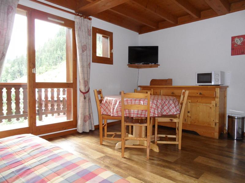 Wakacje w górach Apartament 4 pokojowy 6 osób (36121) - Résidence le Val Blanc - Arêches-Beaufort - Pokój gościnny