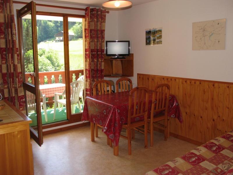 Vacaciones en montaña Apartamento 2 piezas para 4 personas - Résidence le Val Blanc - Arêches-Beaufort - Estancia