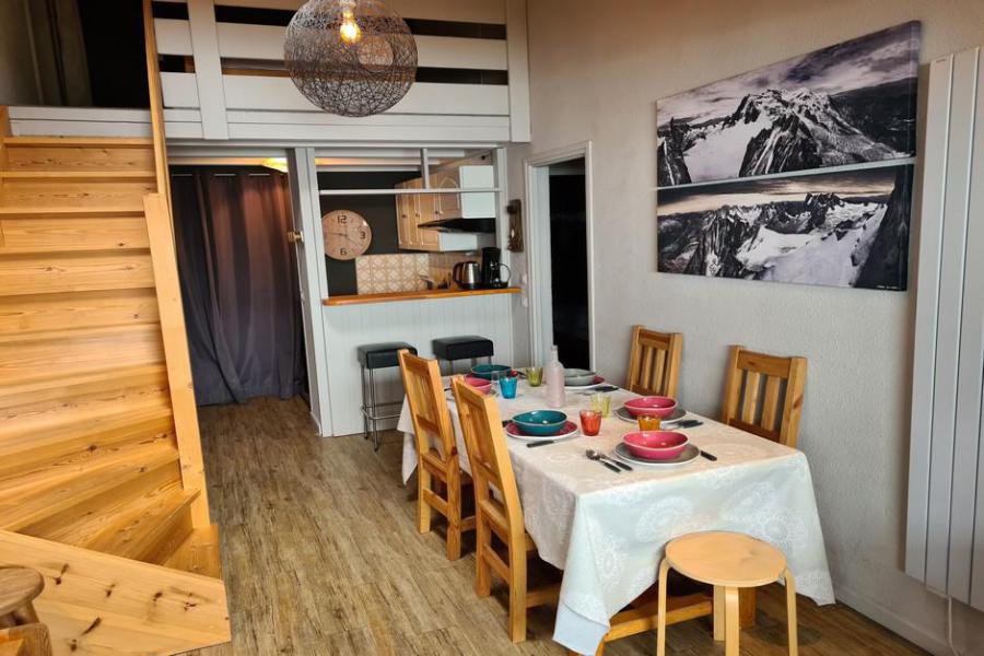 Vakantie in de bergen Appartement 3 kamers mezzanine 7 personen (55) - Résidence le Val Rosière - La Rosière - Woonkamer