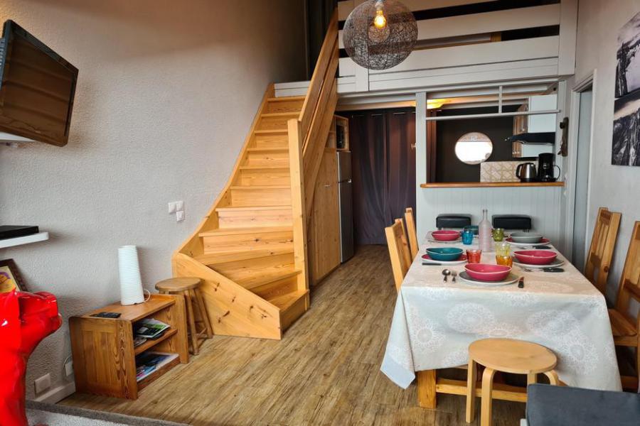 Vakantie in de bergen Appartement 3 kamers mezzanine 7 personen (55) - Résidence le Val Rosière - La Rosière - Woonkamer