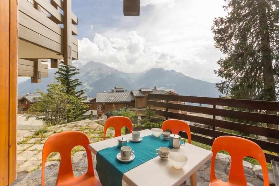 Urlaub in den Bergen Studio für 4 Personen (009) - Résidence le Valaisan I - La Rosière - Terrasse