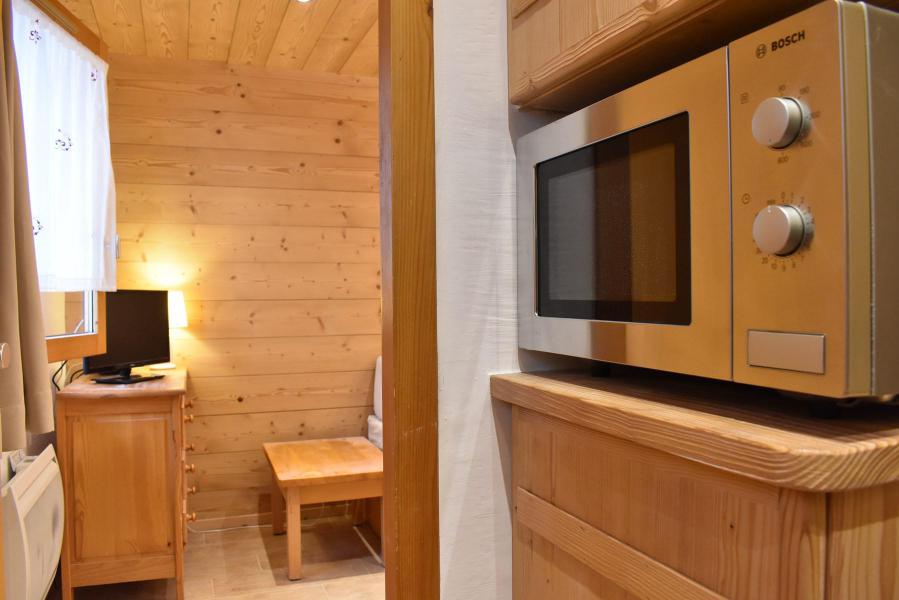 Vacances en montagne Studio 2 personnes (1 BIS) - Résidence le Vallon - Méribel - Kitchenette