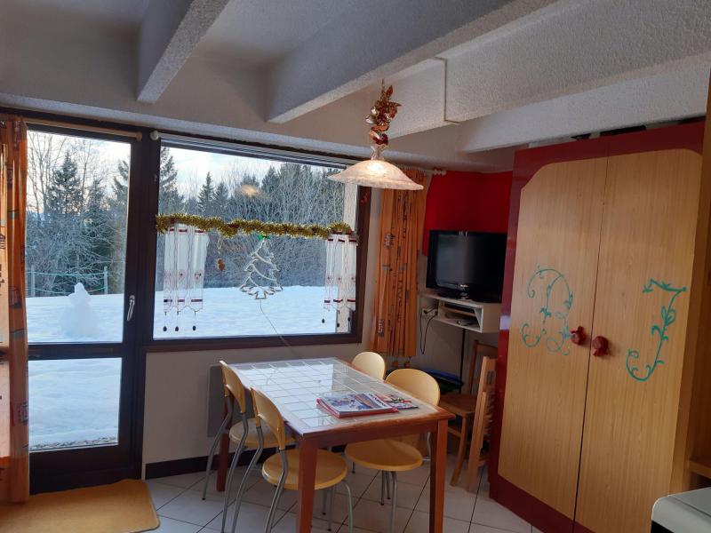 Urlaub in den Bergen Studio Schlafnische 4 Personen (0001) - Résidence le Vernon - Chamrousse - Wohnzimmer