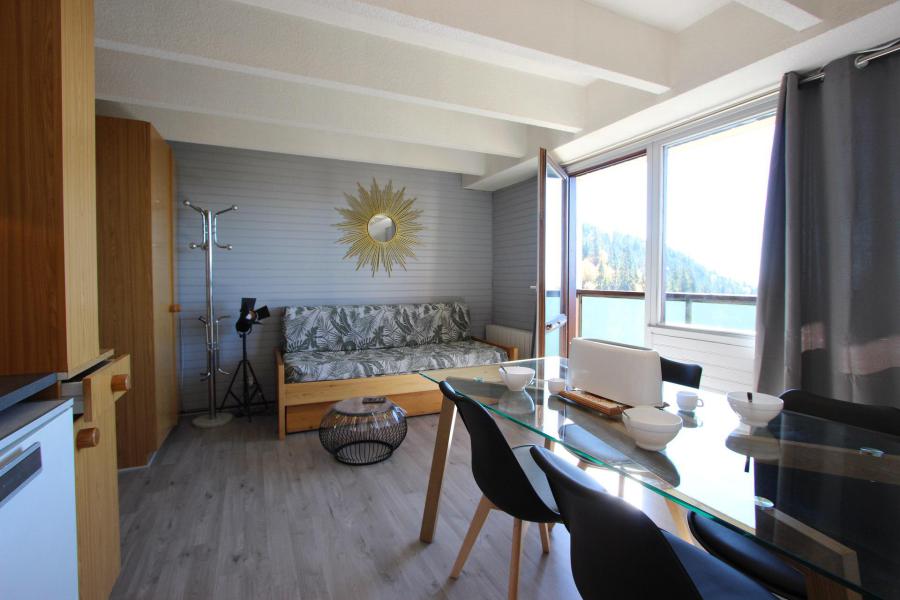 Urlaub in den Bergen Studio Schlafnische 4 Personen (0507) - Résidence le Vernon - Chamrousse - Wohnzimmer