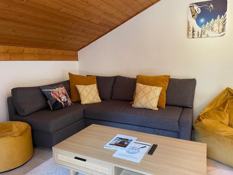 Urlaub in den Bergen 4-Zimmer-Appartment für 6 Personen (13) - Résidence le Vieux Moulin - Morzine - Wohnzimmer