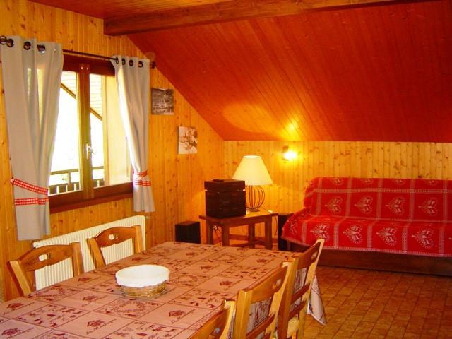 Vacanze in montagna Appartamento 3 stanze con cabina per 6 persone (001) - Résidence le Vieux Noyer - Le Grand Bornand - Soggiorno