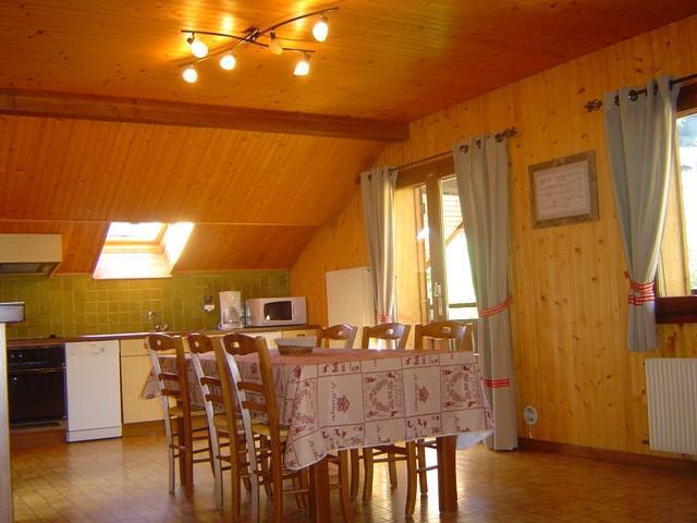 Vacances en montagne Appartement 3 pièces cabine 6 personnes (001) - Résidence le Vieux Noyer - Le Grand Bornand - Séjour