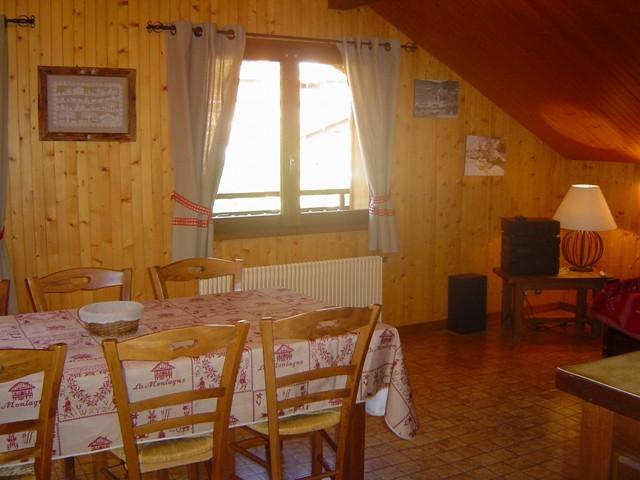 Vacances en montagne Appartement 3 pièces cabine 6 personnes (001) - Résidence le Vieux Noyer - Le Grand Bornand - Table