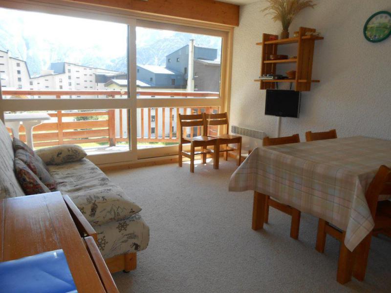 Vakantie in de bergen Appartement 2 kamers bergnis 6 personen (VIK45) - Résidence le Viking - Les 2 Alpes - Woonkamer