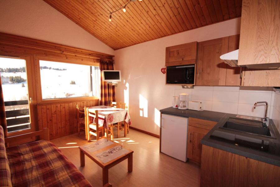 Holiday in mountain resort 2 room apartment cabin 5 people (533) - Résidence le Village 5 - Les Saisies - Living room